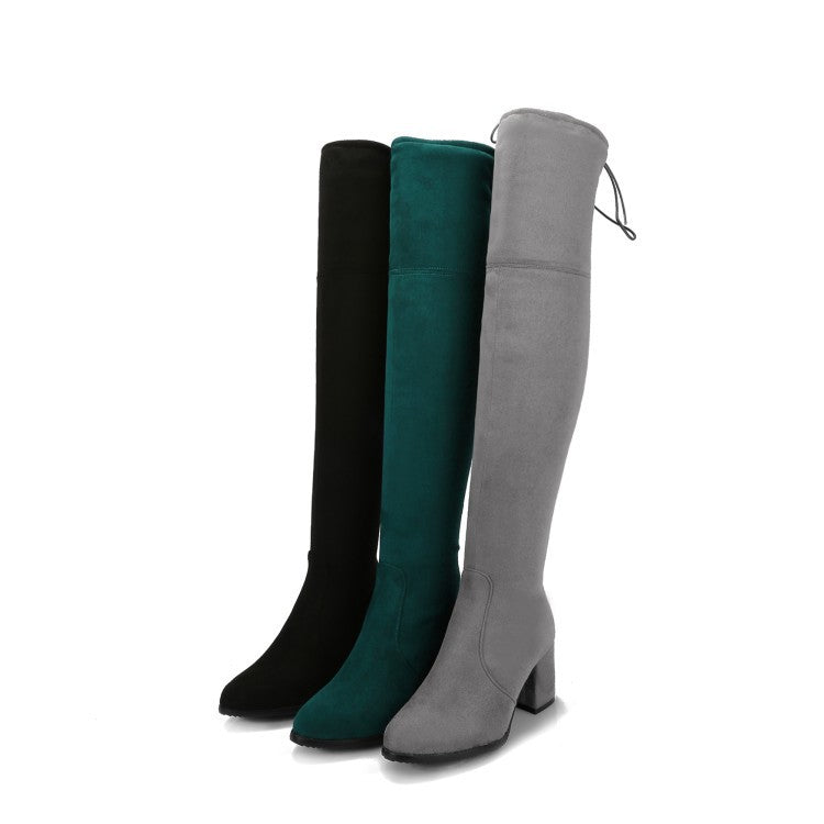 Bottes Cuissardes pour Femmes Style Urbain 4