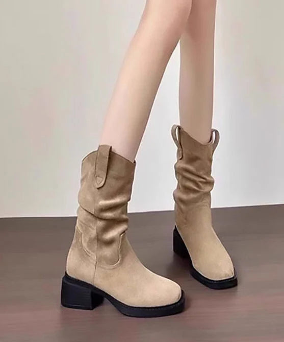 Bottes Décontractées Femme Style Classique 4