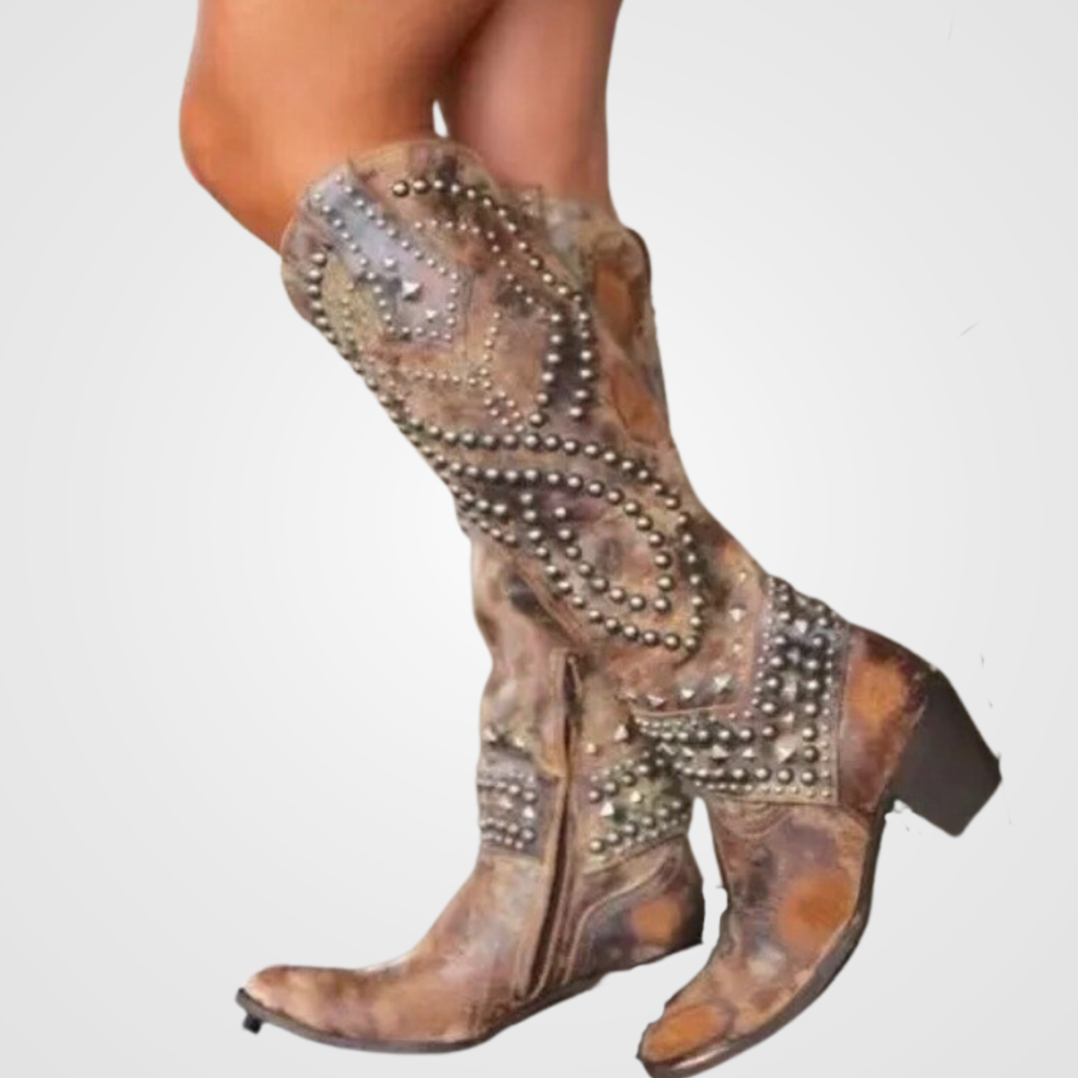 Bottes Femme Hautes Chic Design Élégant 3