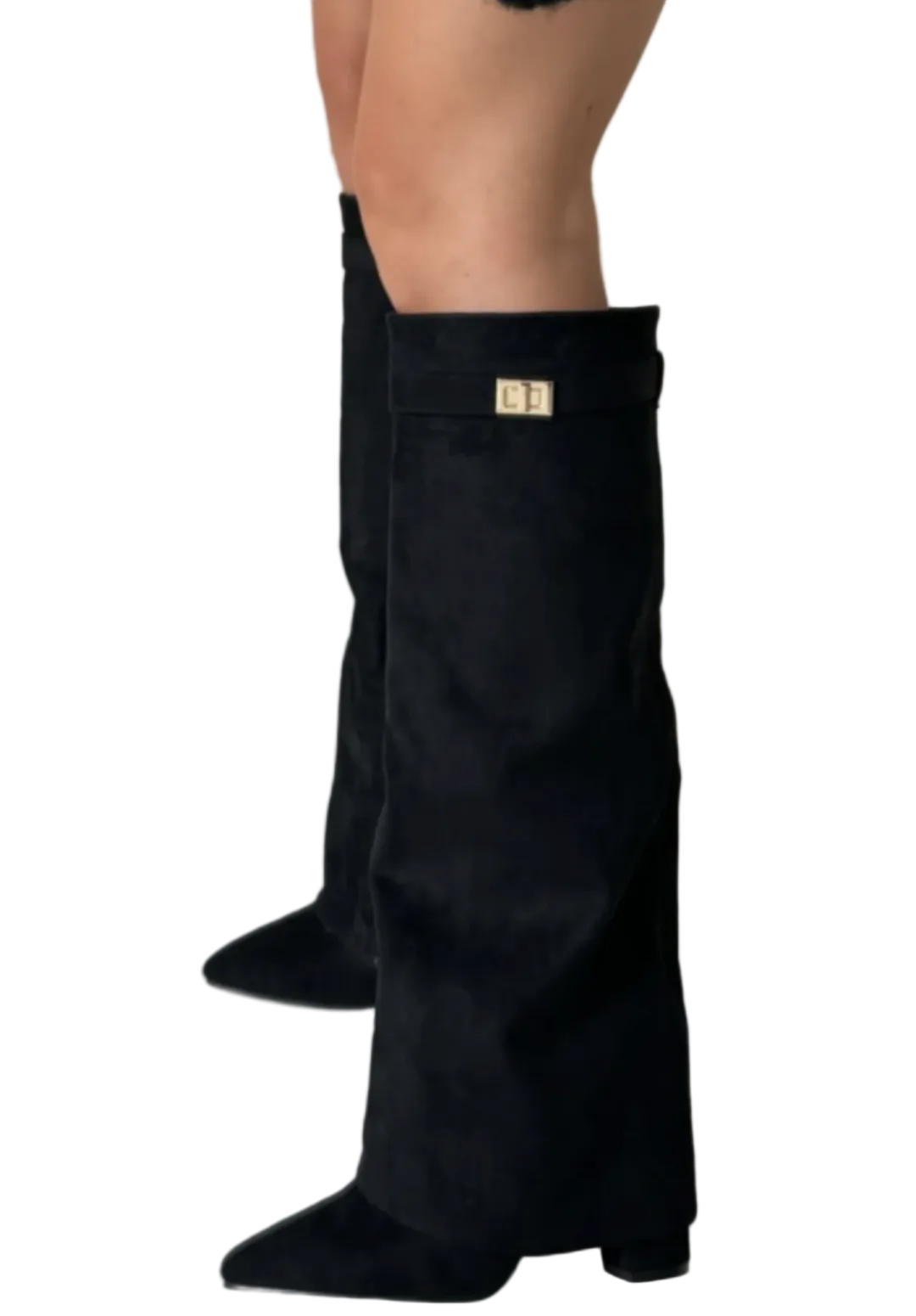 Bottes Femme Hiver Tendance Zippées 0