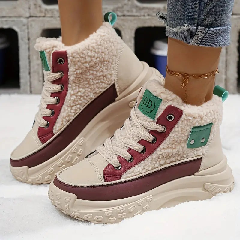 Bottes Femme Mode Hivernale Élégante 5