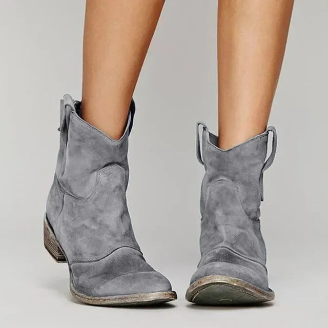Bottes Femme Style Occidental Confortables 3
