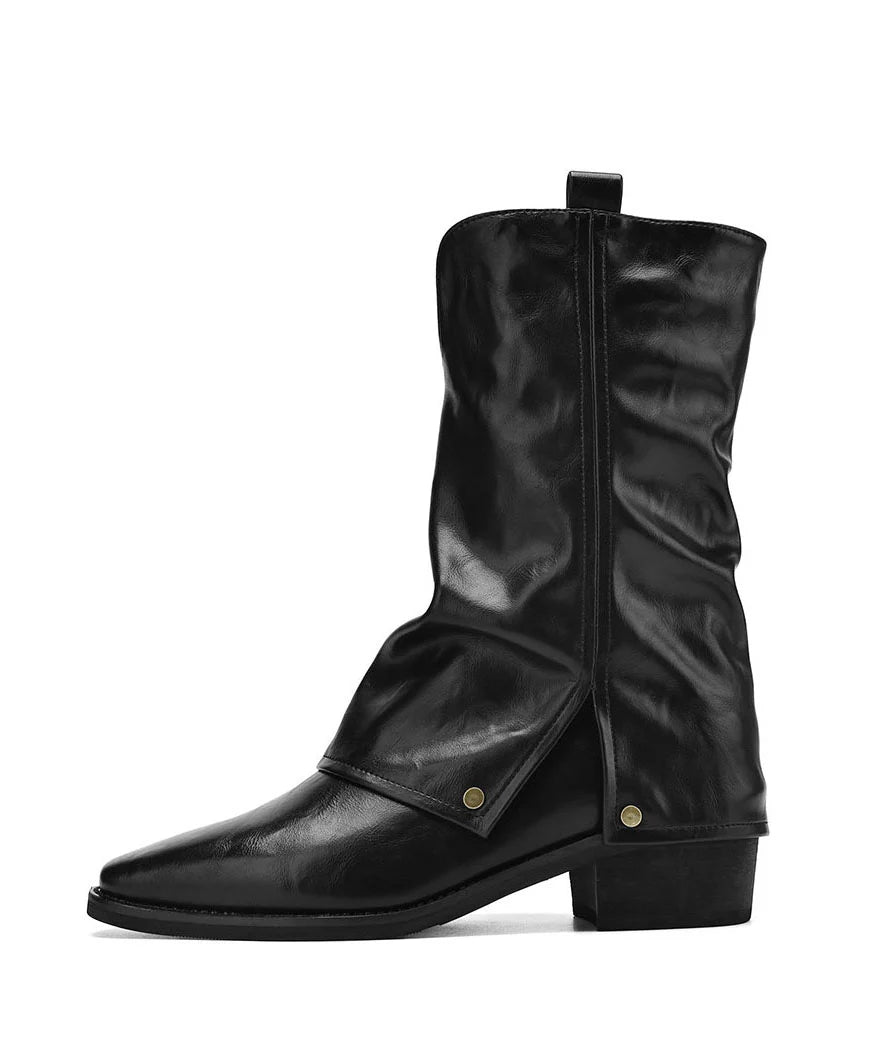 Bottes Femme Style Rétro Bout Pointu 4