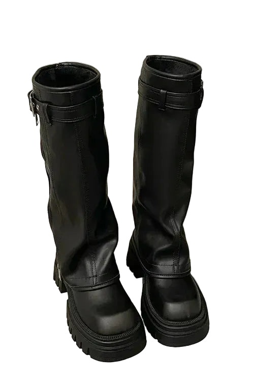 Bottes Genou Hautes Élégantes pour Femmes 0