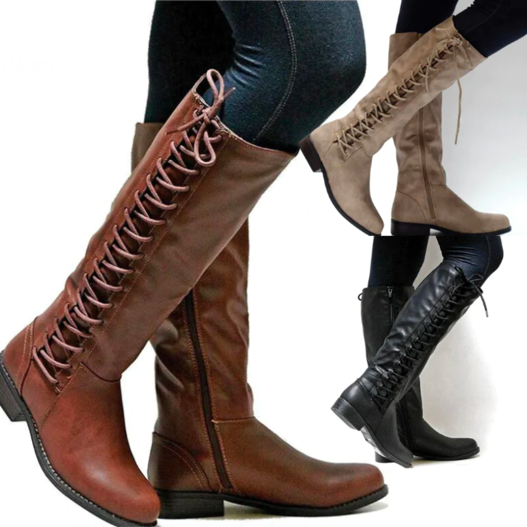 Bottes Hautes Femme Chic Polyvalentes 1