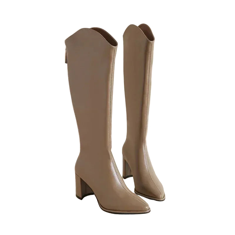 Bottes Hautes au Genou Femme Chic 0