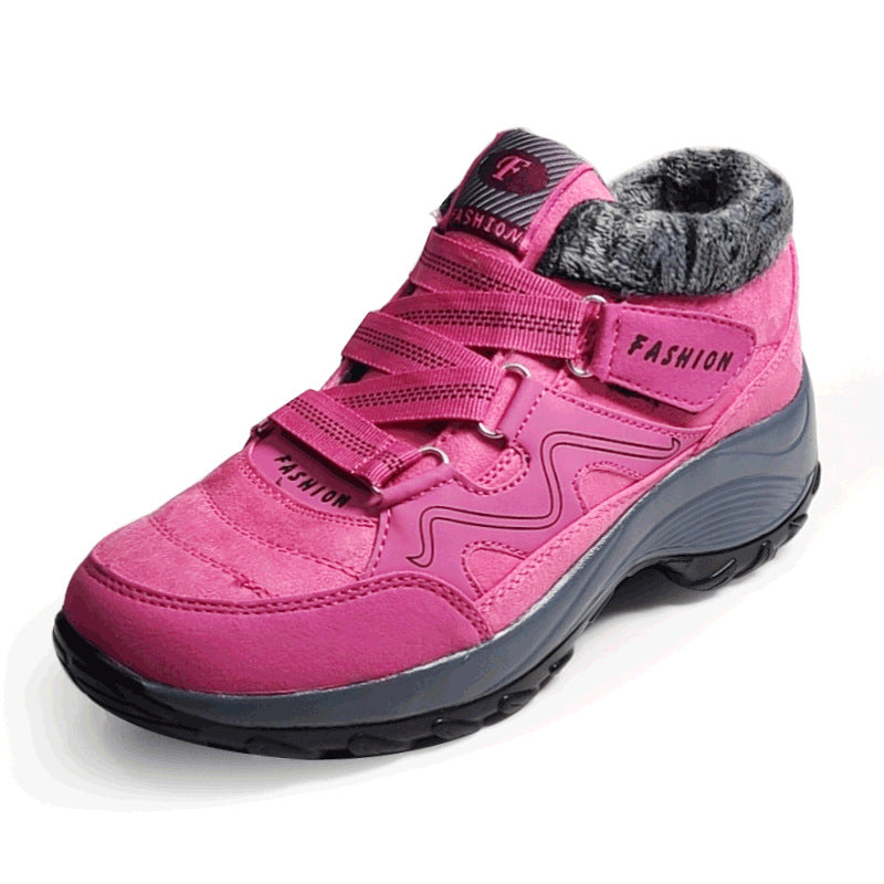Bottes Hiver Femme Confortables avec Doublure Chaude et Semelle Antidérapante 0