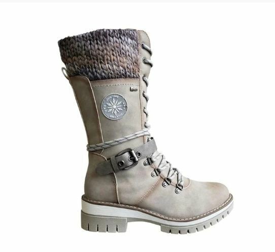 Bottes Hiver Femme Élégantes Imperméables Hautes 0