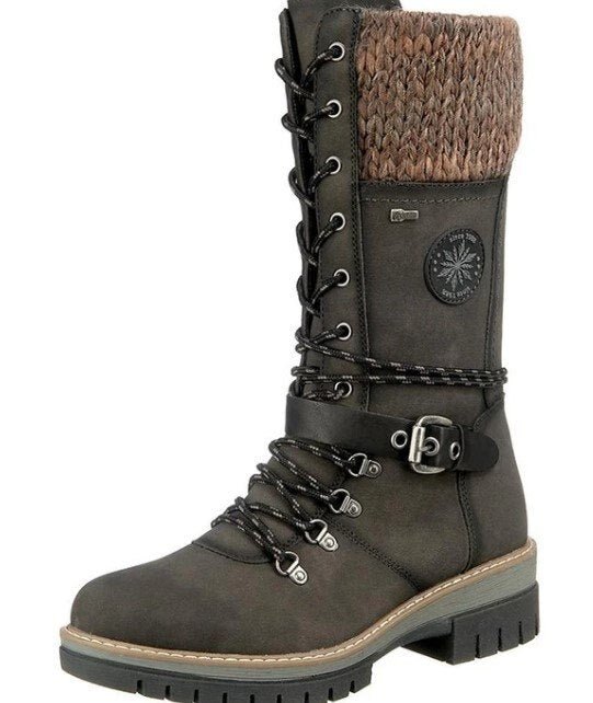 Bottes Hiver Femme Élégantes Imperméables Hautes 5