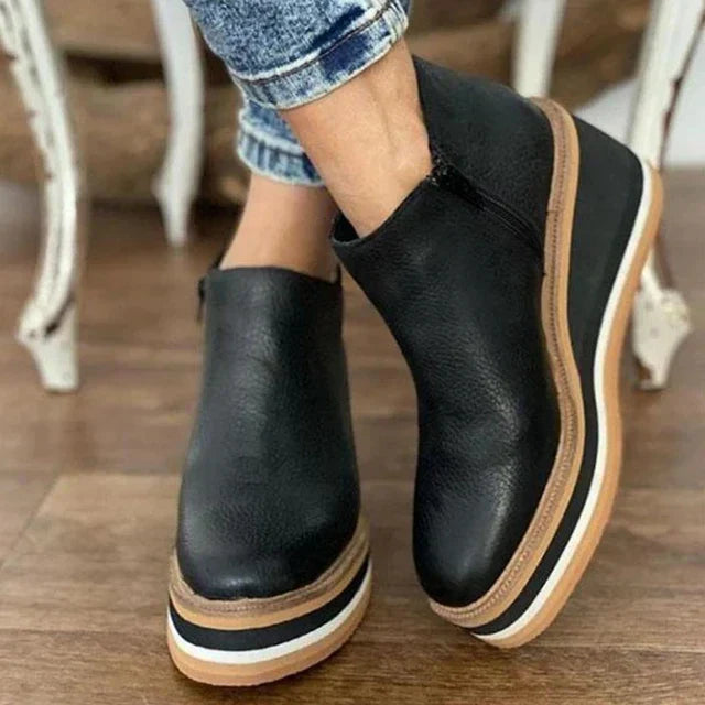 Bottes Hiver Femme Imperméables Avec Fermeture Éclair Latérale 1