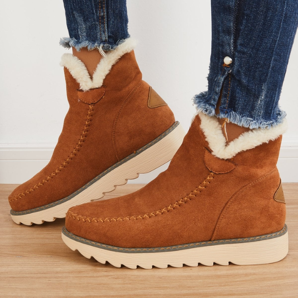 Bottes Hiver Femme Isolées Imperméables pour Activités Extérieures 1