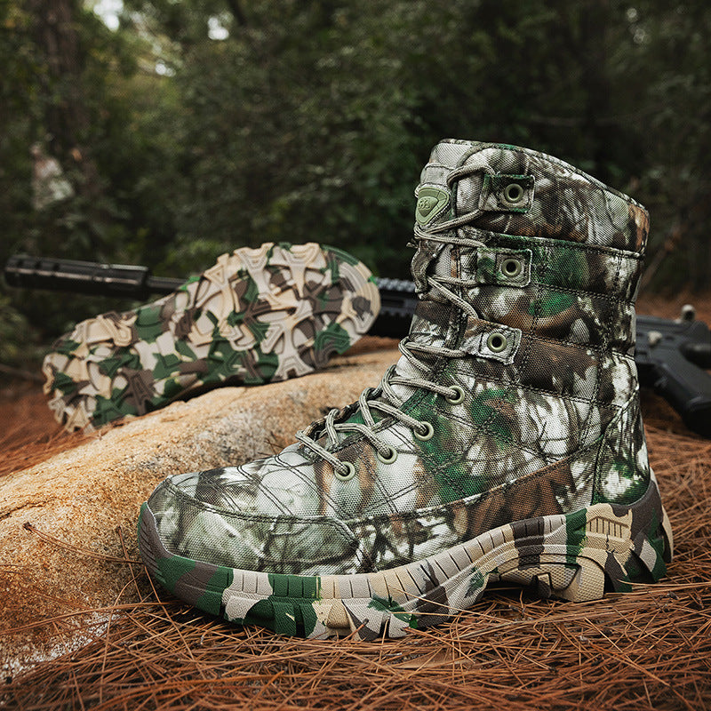 Bottes Militaires Femme Style Camouflage 4