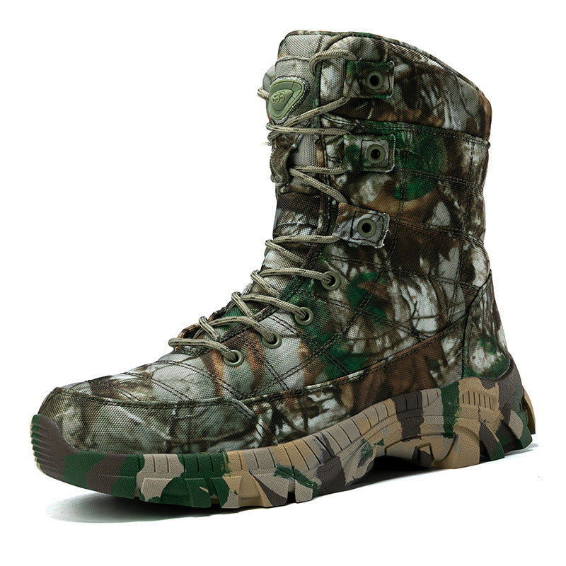 Bottes Militaires Femme Style Camouflage 5