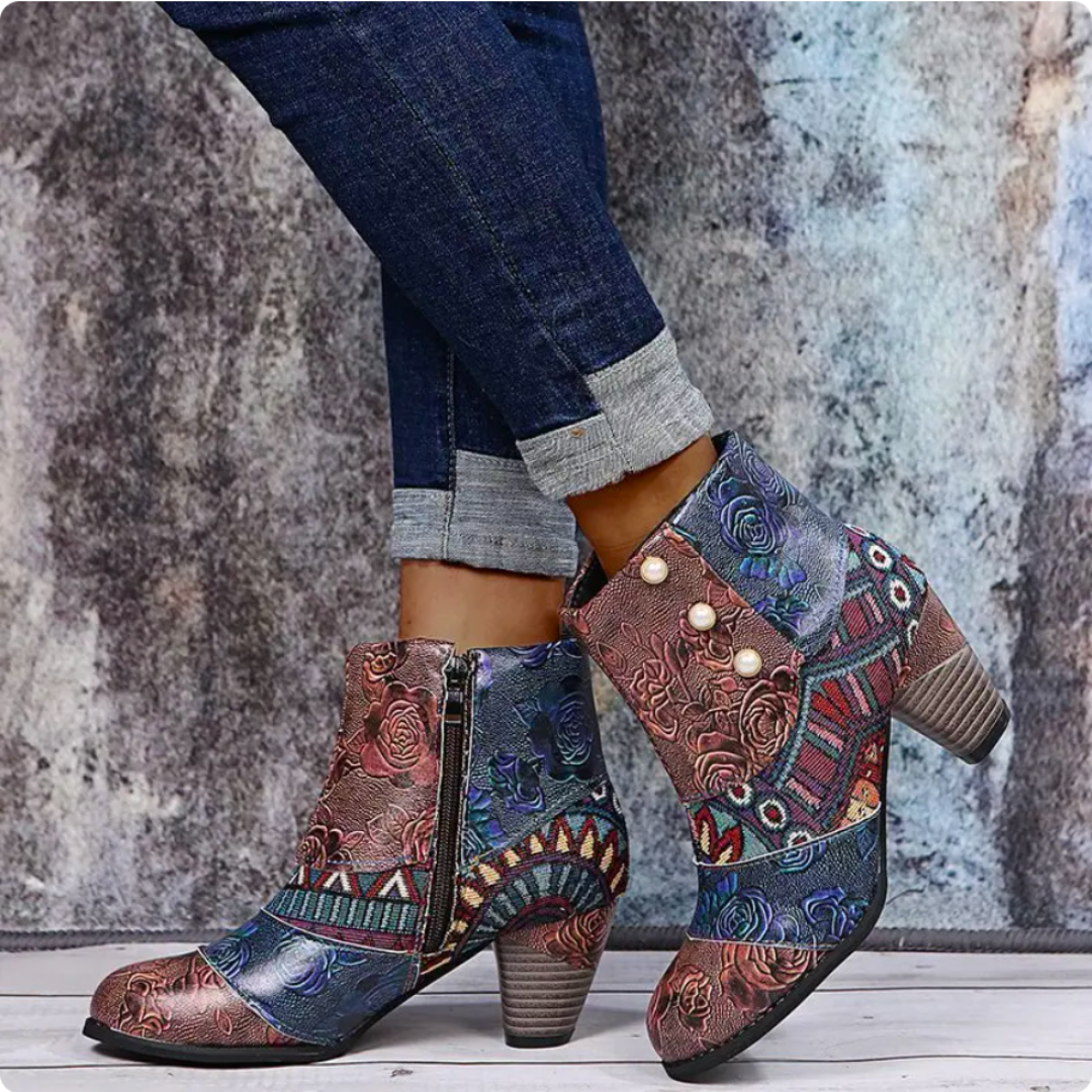 Bottes Rétro Imperméables pour Femme 1