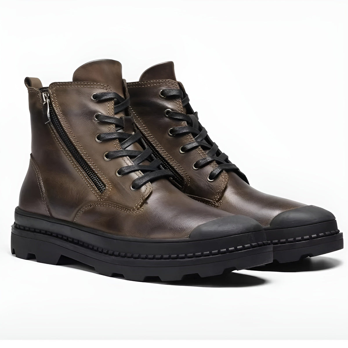 Bottes Vintage en Cuir pour Femme 0