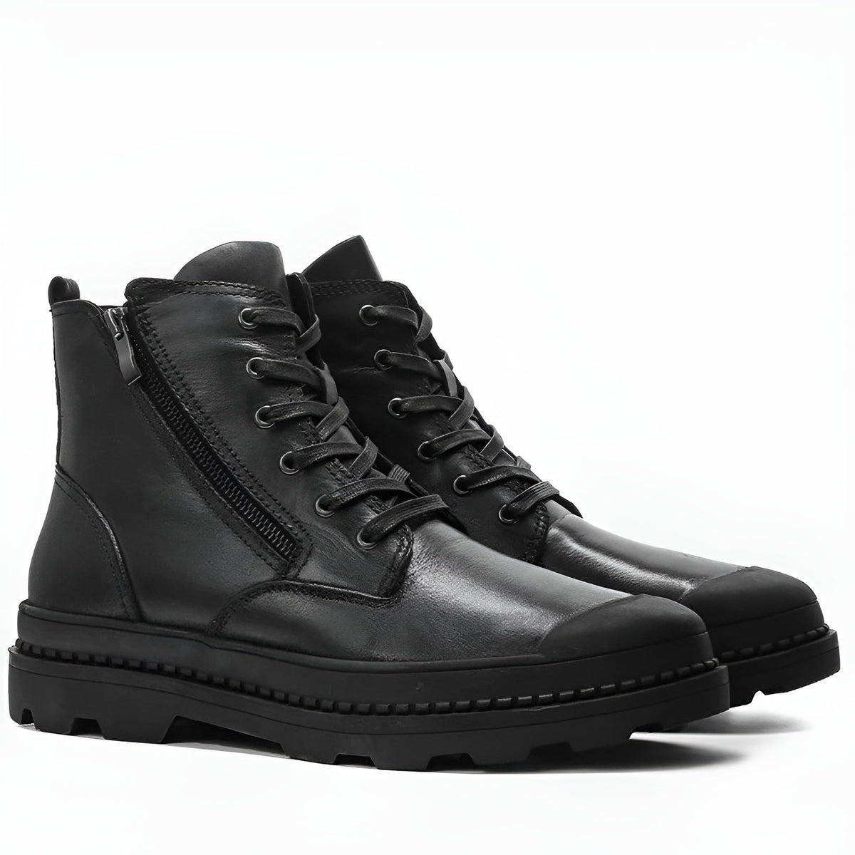 Bottes Vintage en Cuir pour Femme 1