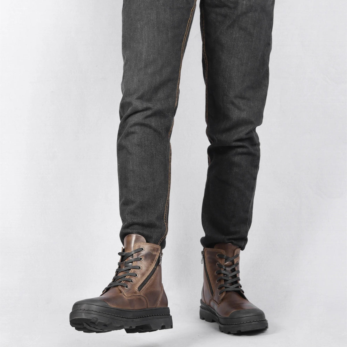 Bottes Vintage en Cuir pour Femme 4