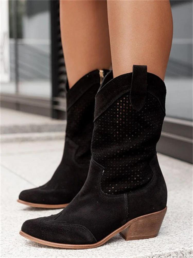 Bottes Western mi-longues pour Femme 2