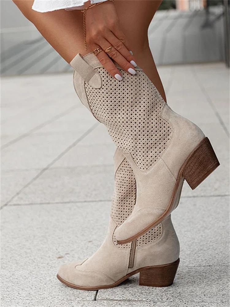 Bottes Western mi-longues pour Femme 3