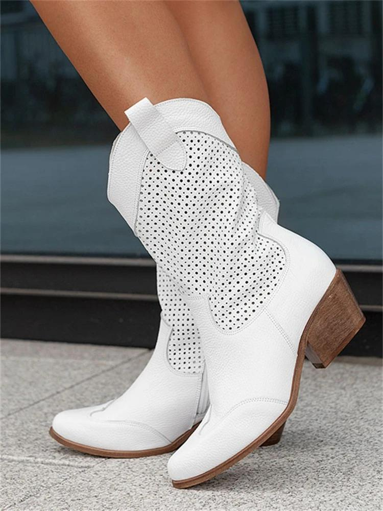 Bottes Western mi-longues pour Femme 5
