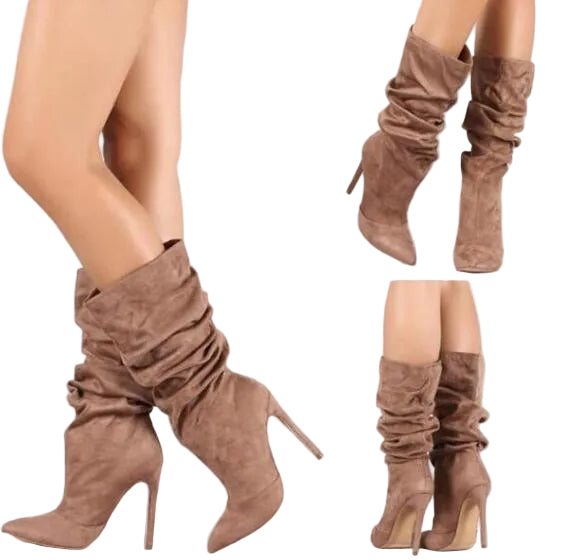 Bottes à Talons Aiguilles Moyennes pour Femme 1
