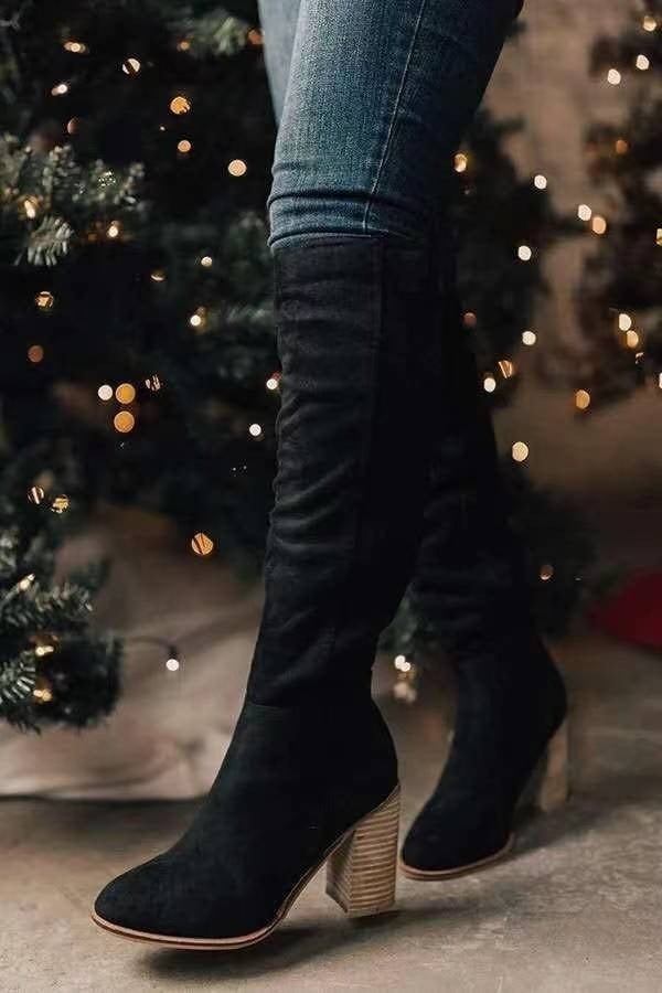 Bottes à Talons Hauts Femme Chic 1