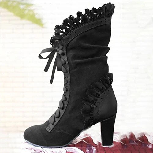 Bottes à Talons Hauts pour Femmes Style Automnal 2