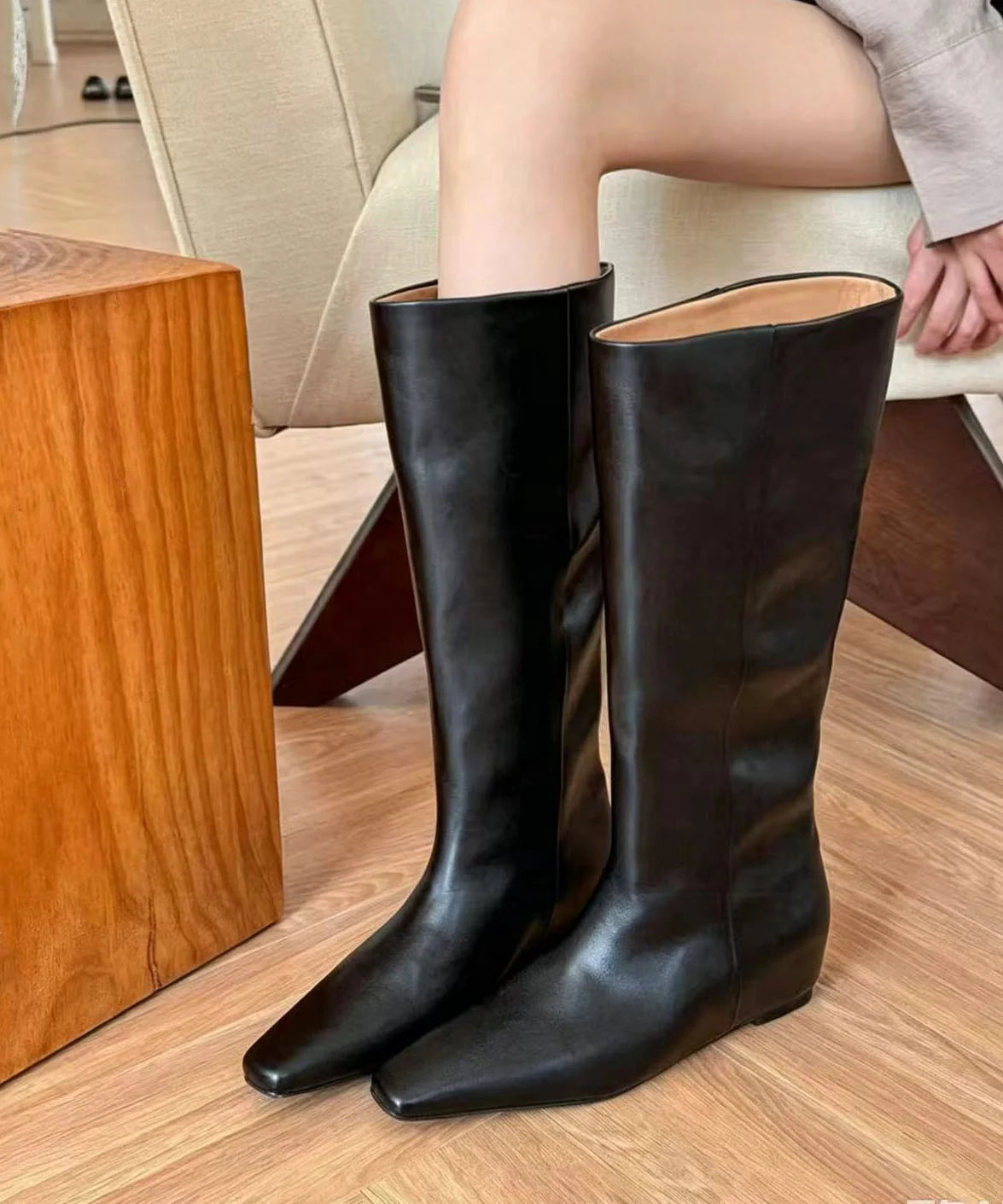Bottes compensées pour femmes style contemporain 0
