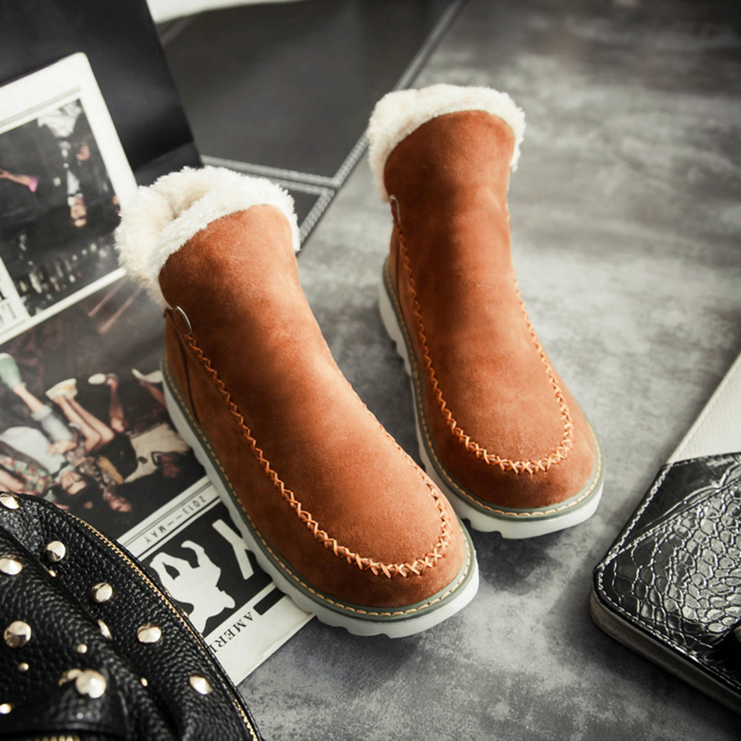 Bottes d'Hiver Femme Antidérapantes Modernes 8