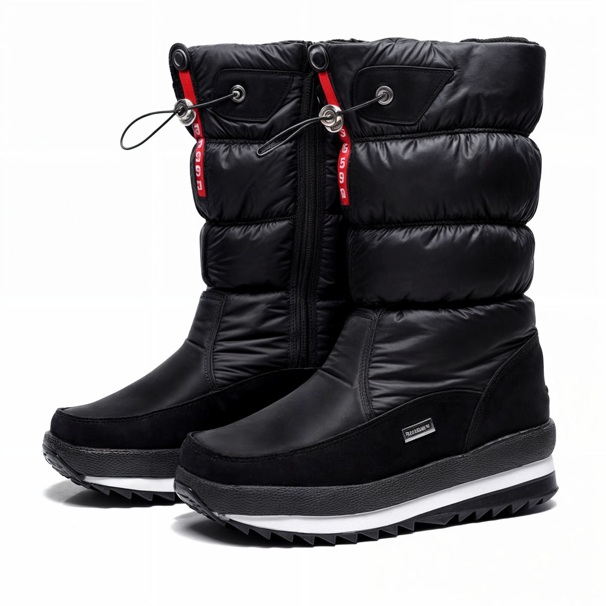 Bottes d'hiver épaisses en peluche pour femmes 0
