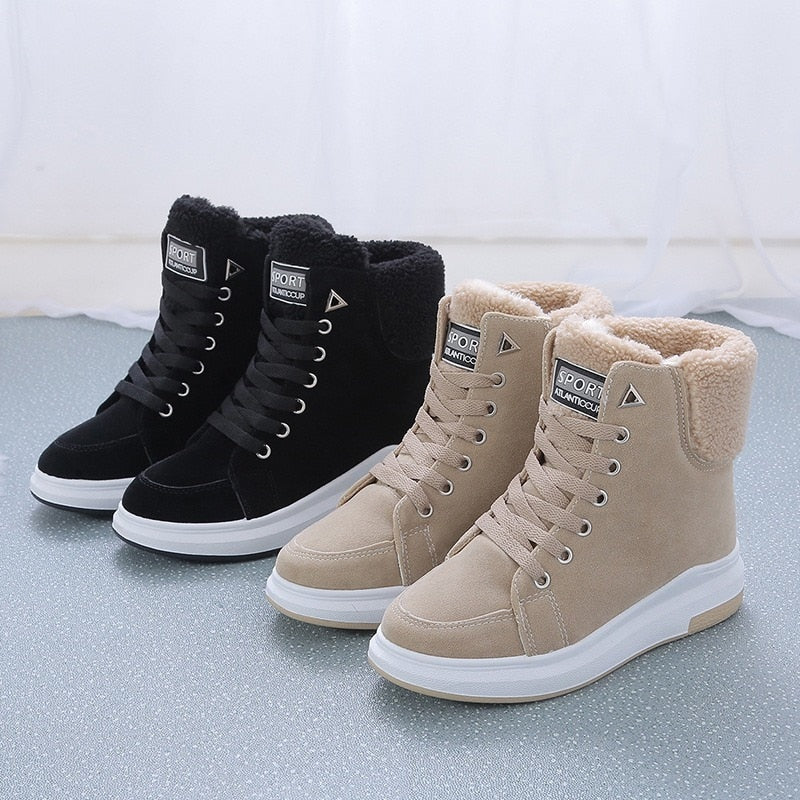 Bottes d'hiver pour femmes avec doublure chaude 3