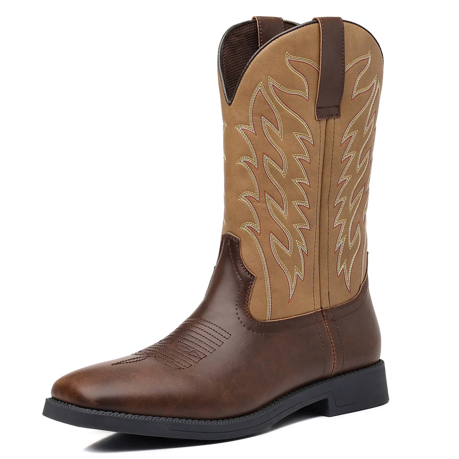 Bottes de Cowboy pour Hommes Style Occidental 3