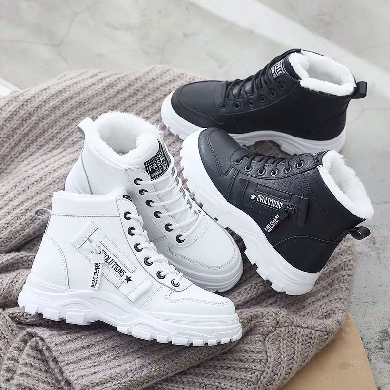 Bottes de Neige Femme à Semelles Compensées 2