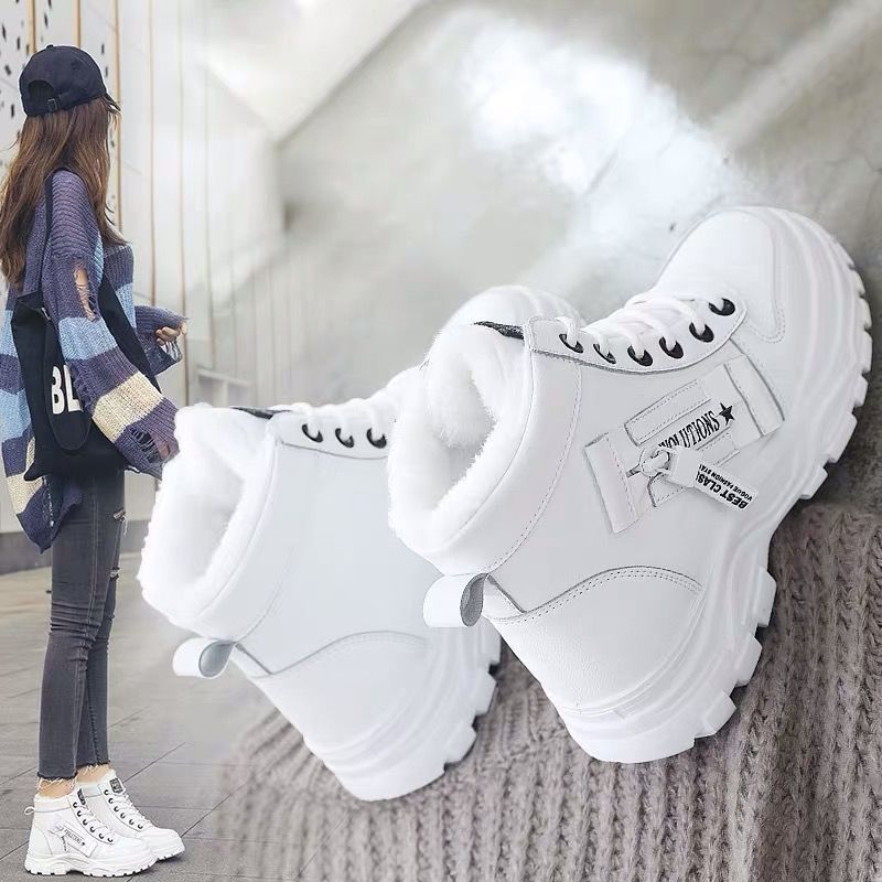 Bottes de Neige Femme à Semelles Compensées 4