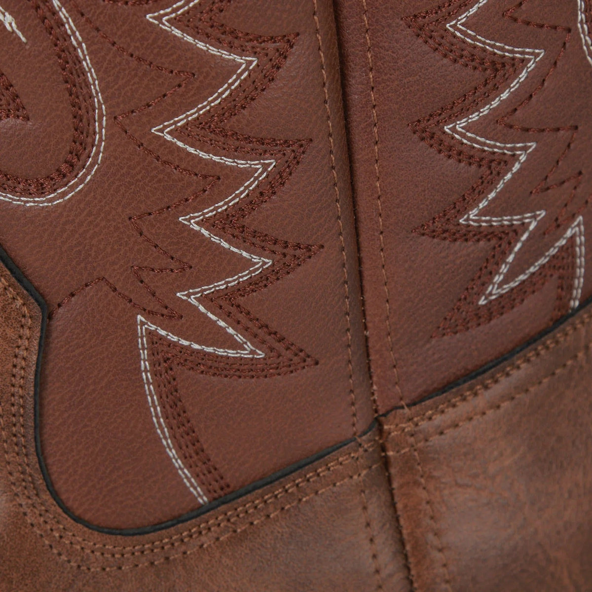 Bottes de cowboy en cuir pour hommes 8