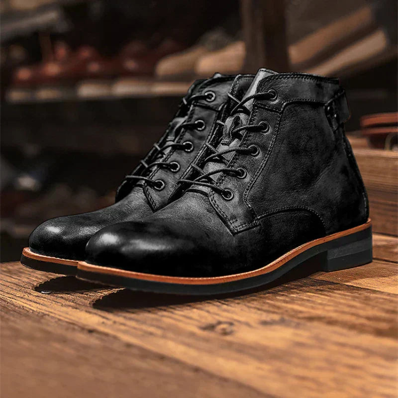 Bottes en Cuir Robustesse pour Hommes 1