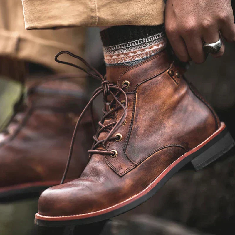 Bottes en Cuir Robustesse pour Hommes 3