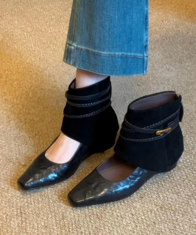 Bottes pour femme ajourées à design artisanal 3