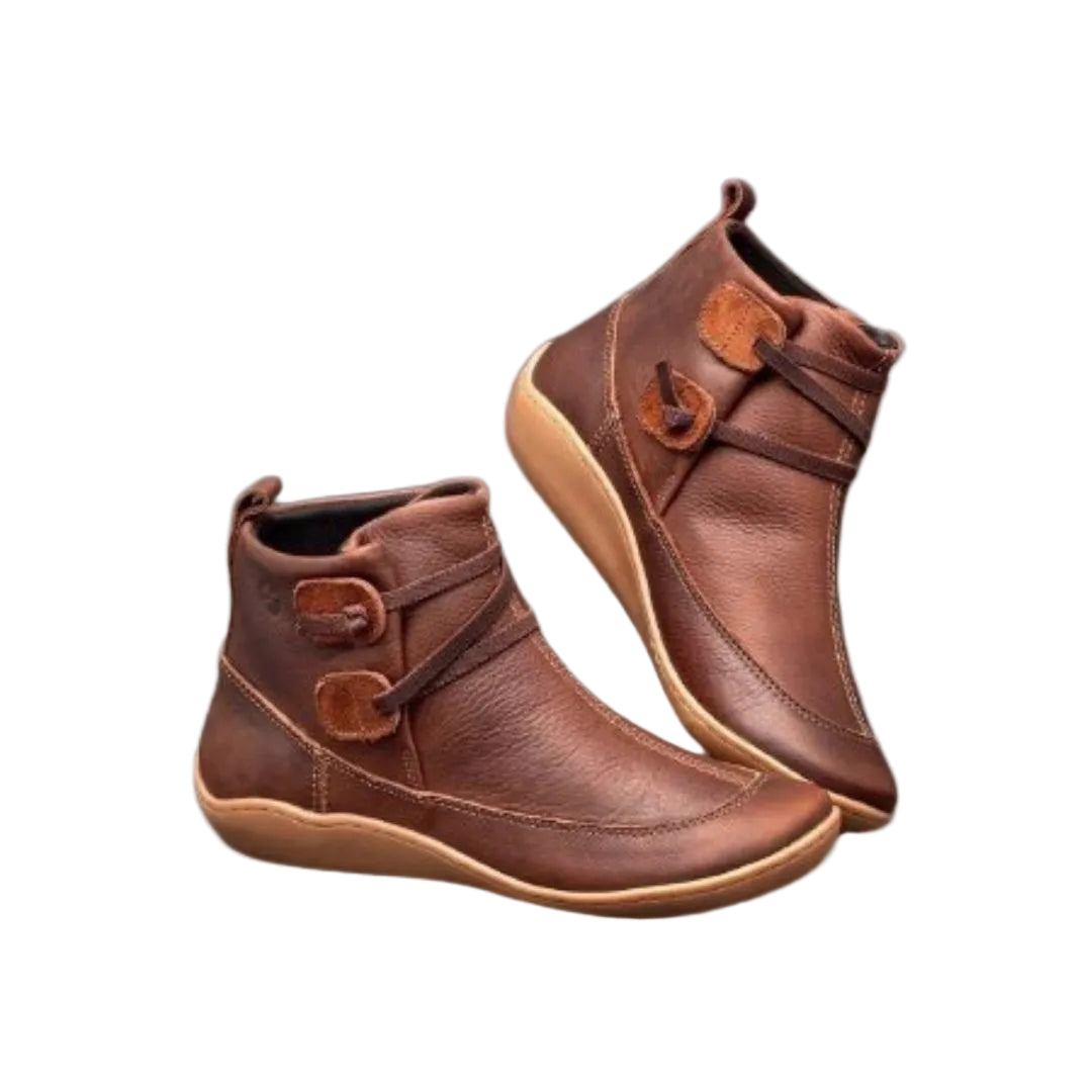 Bottines Femme Décontractées à Bride Cheville Chic 0