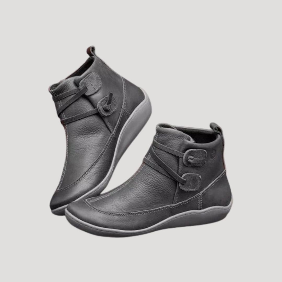 Bottines Femme Décontractées à Bride Cheville Chic 2