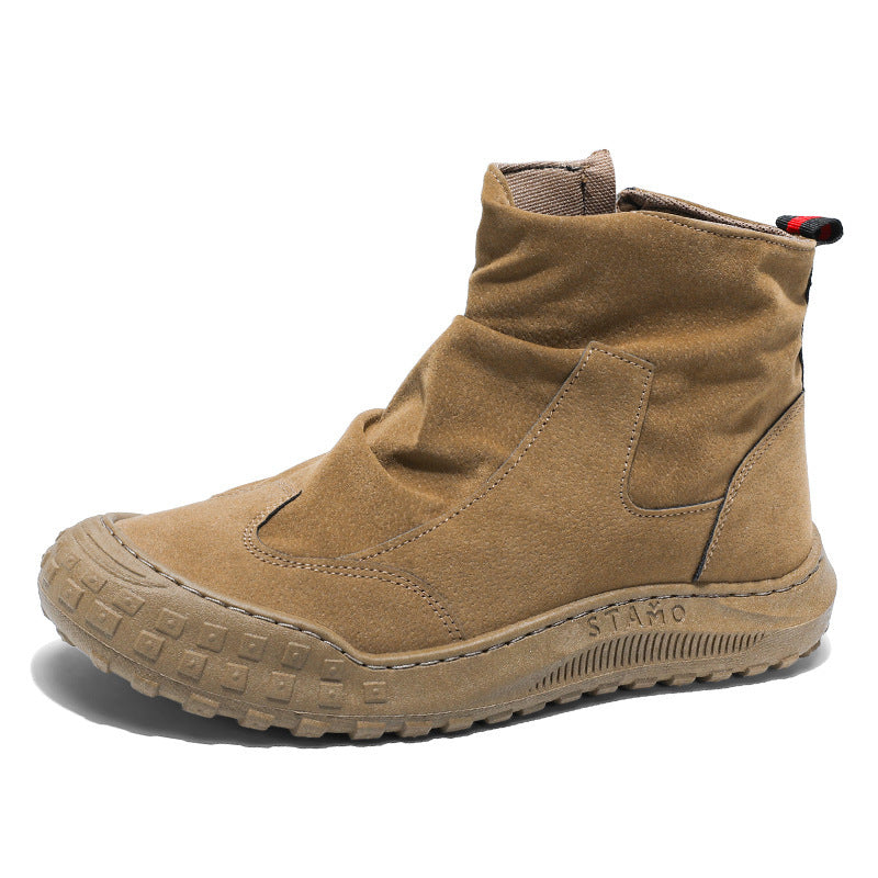 Bottines Femme Tendance Avec Fermeture Éclair et Semelle Antidérapante 5