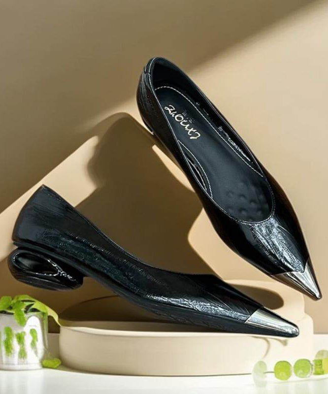 Bottines Femme à Bout Pointu avec Épissure 2