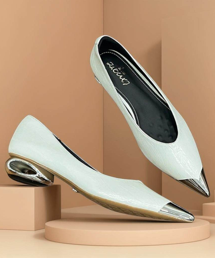 Bottines Femme à Bout Pointu avec Épissure 3