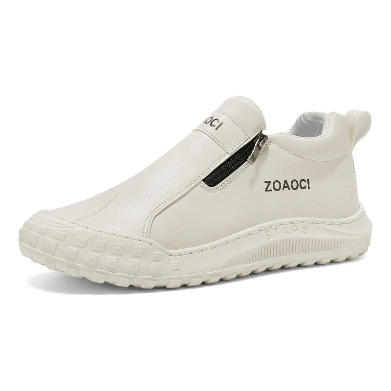 Bottines Femme à Fermeture Éclair Latérale Design Moderne 5