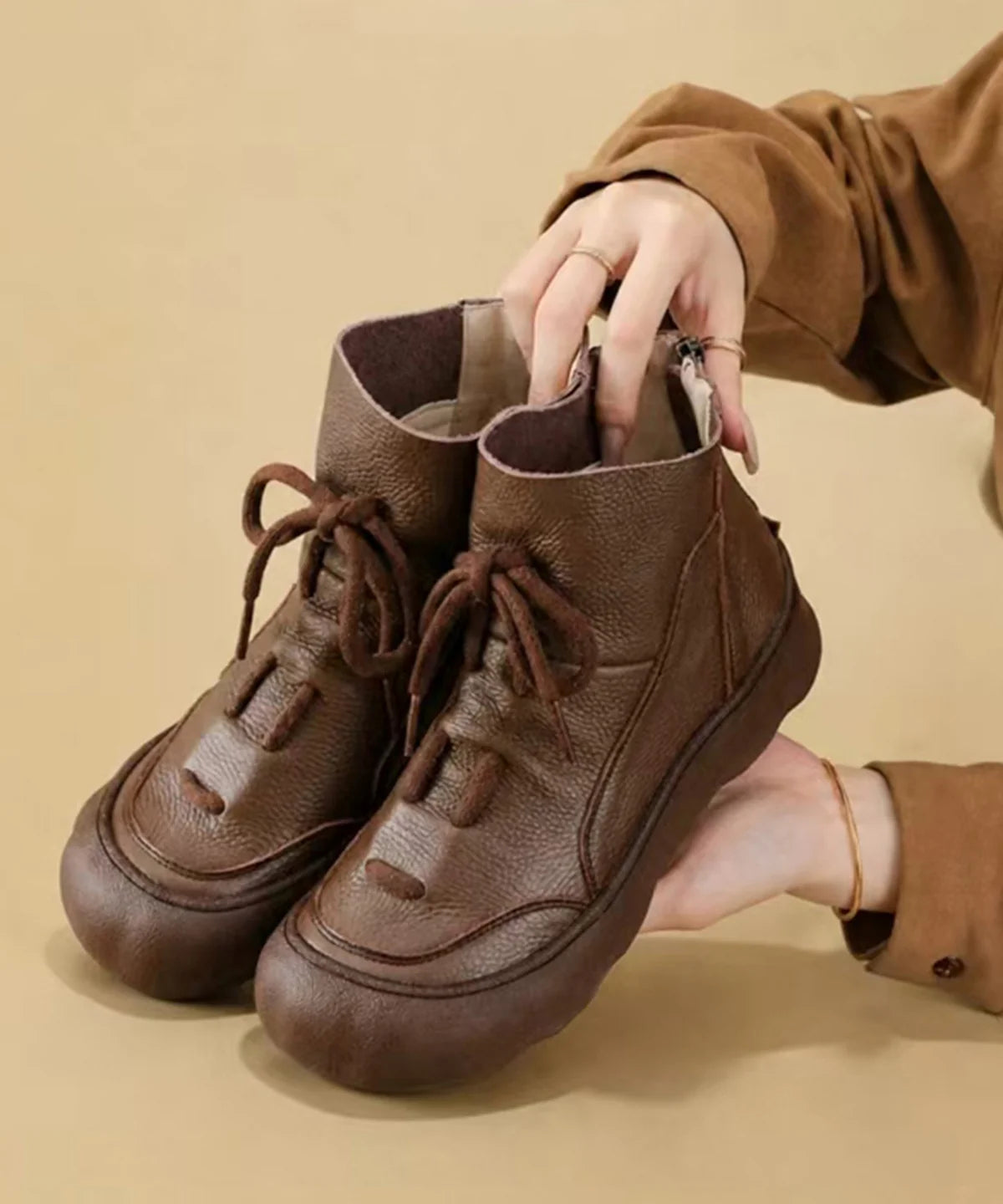Bottines Homme Décontractées à Lacets 4