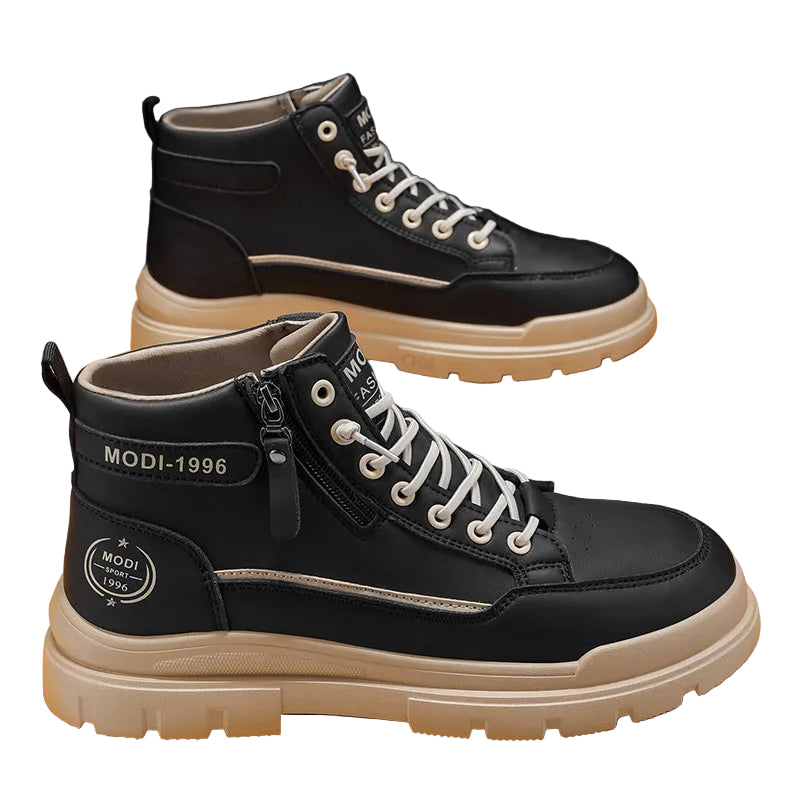 Bottines Montantes Femme Tendance 0