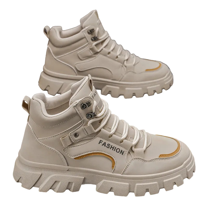 Bottines Montantes Femme Tendance 0