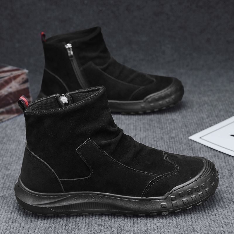 Bottines Montantes Femmes Tendance 1