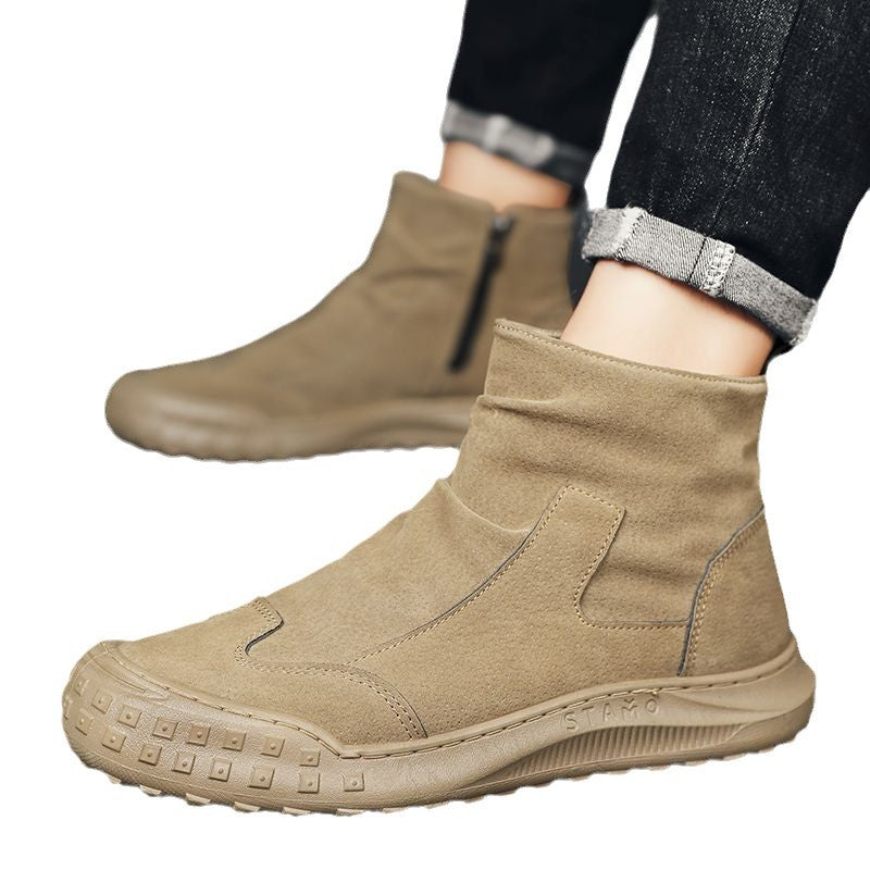 Bottines Montantes Femmes Tendance 4