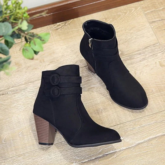 Bottines Zippées Chic pour Femmes 3